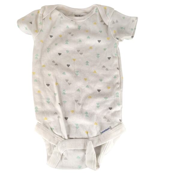 Baby 0-3M Bodysuit Lot of 4 NFL Denver Broncos & Patterned Football Blue Orange - Picture 10 of 16